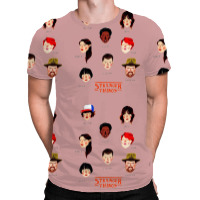 Stranger Things All Over Men's T-shirt | Artistshot