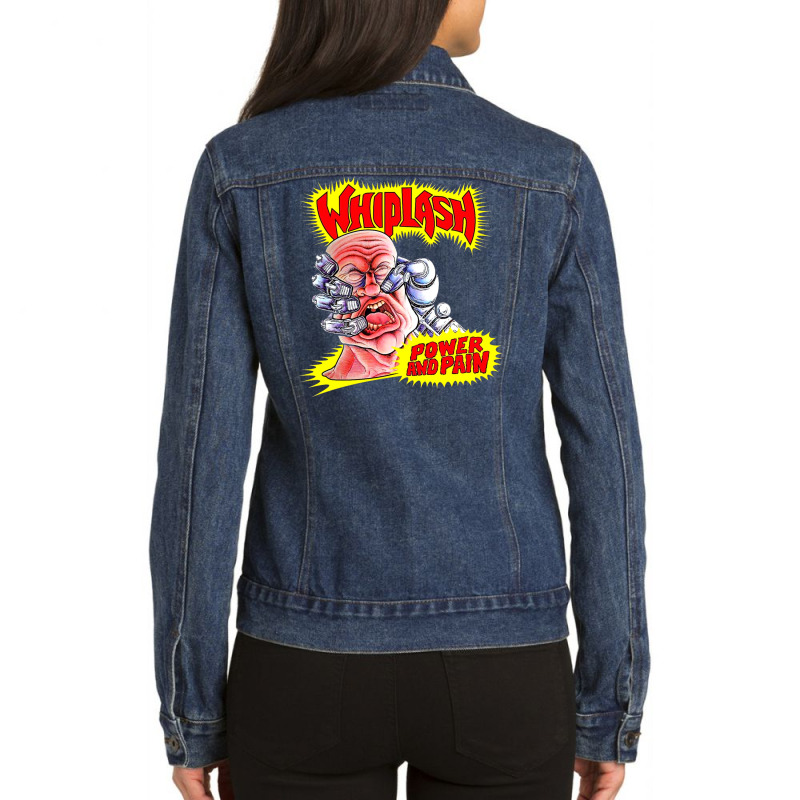 Whiplash Special Art Ladies Denim Jacket by Citra Ciko | Artistshot