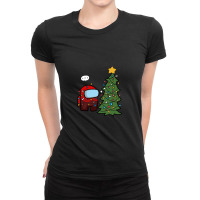 Impostor Christmas Game Ladies Fitted T-shirt | Artistshot