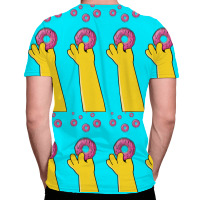 Homer Donuts All Over Men's T-shirt | Artistshot