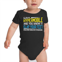 Clap Your Feet Ehlers Danlos (eds) Hypermobility Long Sleeve T Shirt Baby Bodysuit | Artistshot