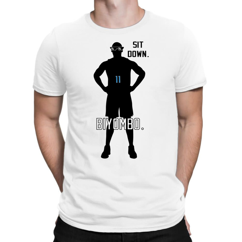 Sit Down. Biyombo. T-shirt | Artistshot