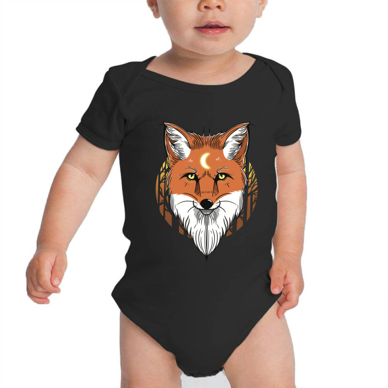 Magical Fox Baby Bodysuit by Artthree | Artistshot