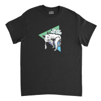 Trust No One Nihilist Dog Design Classic T-shirt | Artistshot