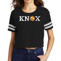 Knoxville Tennessee Flag Shirt Orange And White Tn State Tee Scorecard Crop Tee | Artistshot