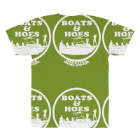 Boats And Hoes All Over Men's T-shirt | Artistshot