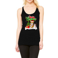 Corgi Dog Xmas Lighting Matching Santa Corgi Wearing Christmas 223 Wel Racerback Tank | Artistshot