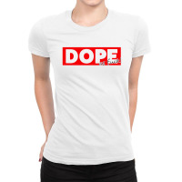 Dope As Fuck Ladies Fitted T-shirt | Artistshot