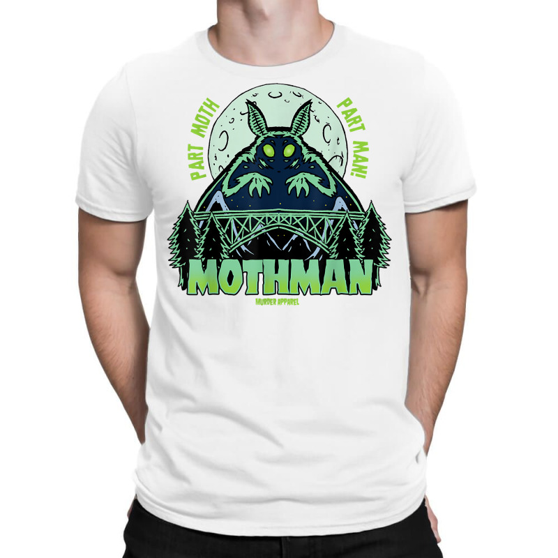 Mothman Retro T Shirt T-shirt By Hglan77 - Artistshot
