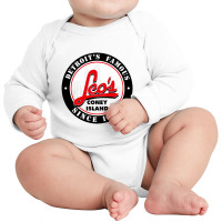 Leo's Coney Island Long Sleeve Baby Bodysuit | Artistshot