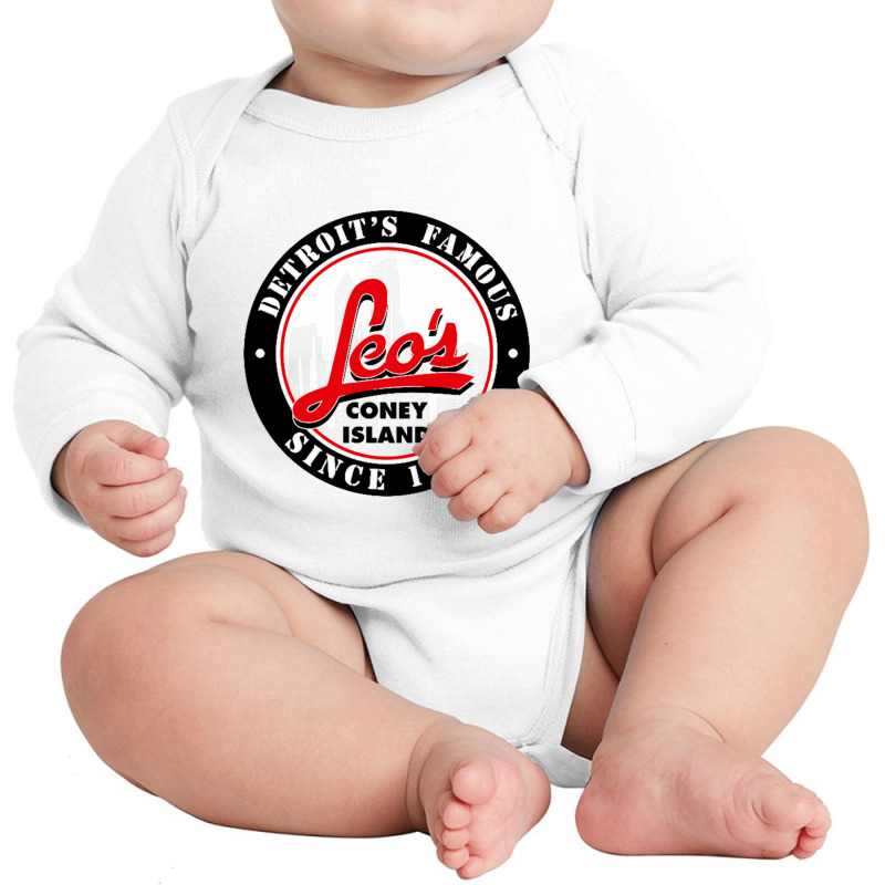 Leo's Coney Island Long Sleeve Baby Bodysuit by saterseim | Artistshot