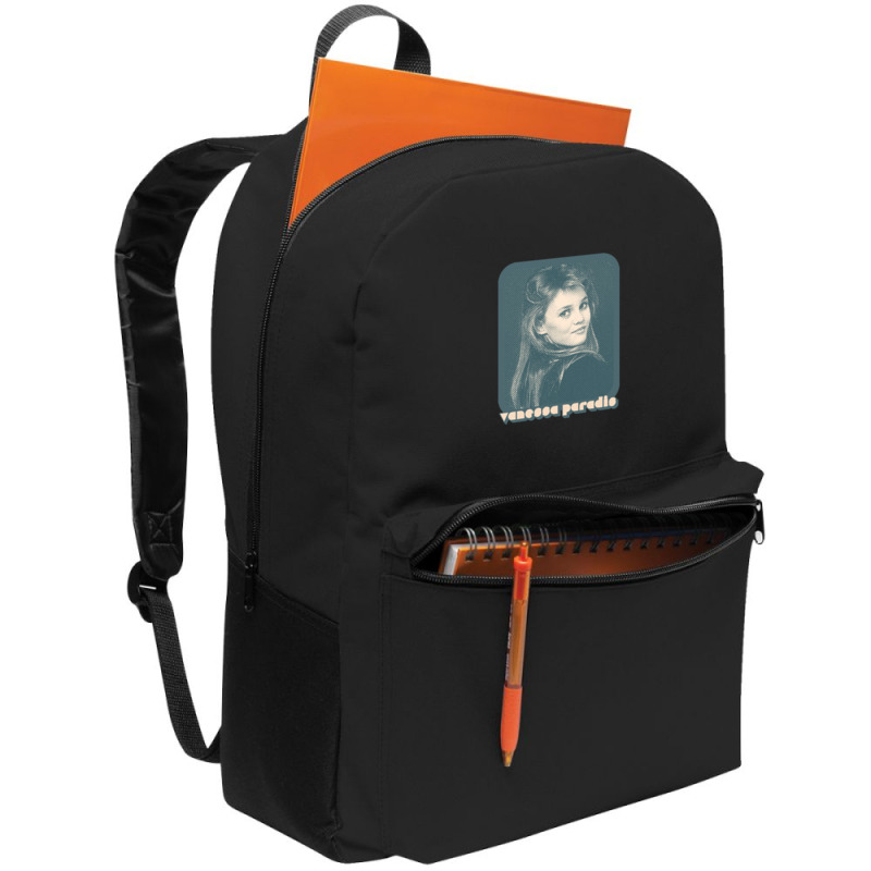 Vanessa Paradis Retro Style 80s Francophile Design Backpack | Artistshot