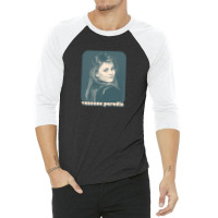 Vanessa Paradis Retro Style 80s Francophile Design 3/4 Sleeve Shirt | Artistshot