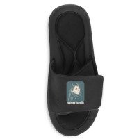 Vanessa Paradis Retro Style 80s Francophile Design Slide Sandal | Artistshot