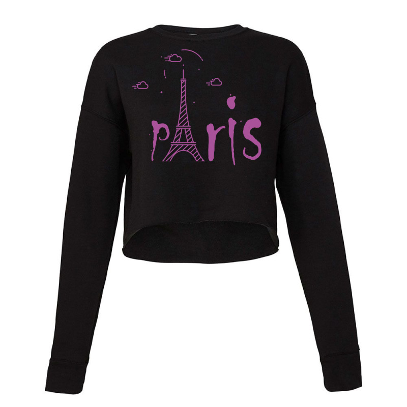 Paris Cropped Sweater by KaanWolf | Artistshot