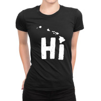 H I Ladies Fitted T-shirt | Artistshot