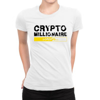 Crypto Millionaire Loading Ladies Fitted T-shirt | Artistshot