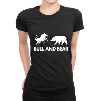 Bull And Bear Ladies Fitted T-shirt | Artistshot