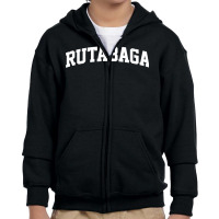 Rutabaga Vintage Retro Arch Funny T Shirt Youth Zipper Hoodie | Artistshot