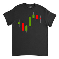 Stock Candlesticks Funny Stock Market Day Trader T Shirt Classic T-shirt | Artistshot