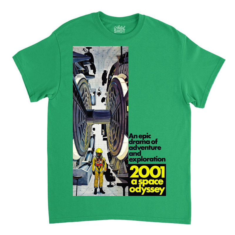 Space Station 2001 Art Design Classic T-shirt | Artistshot