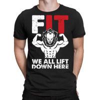 We All Lift Down Here Lazy Halloween Costume Funny Fitness T-shirt | Artistshot