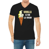 Vanilla Is For Ice Cream Daddy Submissive Kinky Not Vanilla T Shirt V-neck Tee | Artistshot