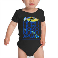 Womens Humuhumunukunukuapua A Triggerfish Hawaiian Vneck Baby Bodysuit | Artistshot