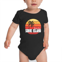 Random Beach On Some Island Baby Bodysuit | Artistshot