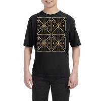 Frame With Geometric Patterns Youth Tee | Artistshot