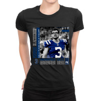 Rodrigo Blankenship Football Ladies Fitted T-shirt | Artistshot