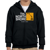 North Shore Haleiwa Hawaii Youth Zipper Hoodie | Artistshot