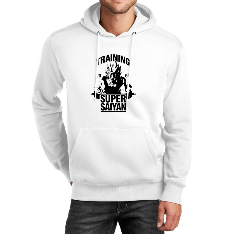 Training To Go Super Saiyan Unisex Hoodie by sinimain | Artistshot