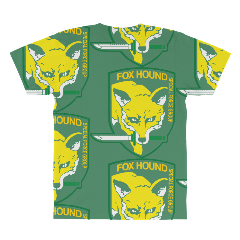 Fox Hound Badge Special Forces Group Logo All Over Men's T-shirt | Artistshot