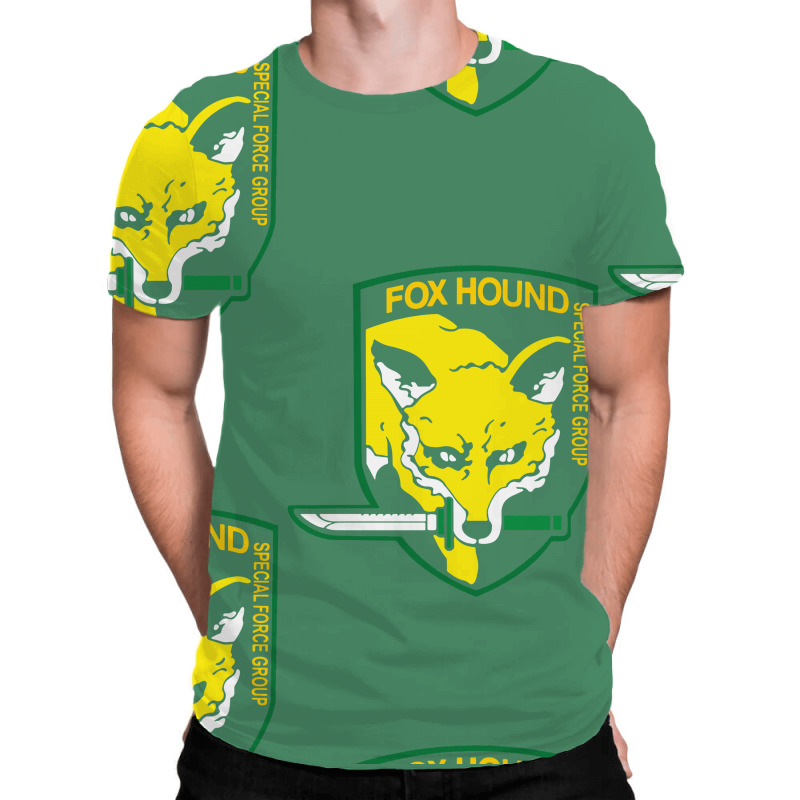 Fox Hound Badge Special Forces Group Logo All Over Men's T-shirt | Artistshot