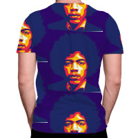 Jimi Hendrix Fire All Over Men's T-shirt | Artistshot
