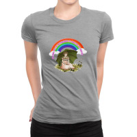 Waiting For The Nothingness To Swallow Me Forever Ladies Fitted T-shirt | Artistshot