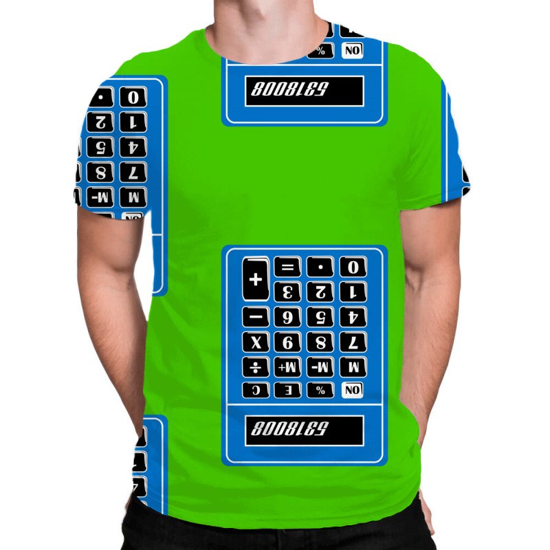 Boobies Calculator All Over Men's T-shirt | Artistshot