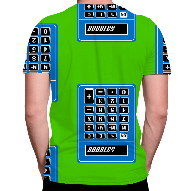 Boobies Calculator All Over Men's T-shirt | Artistshot