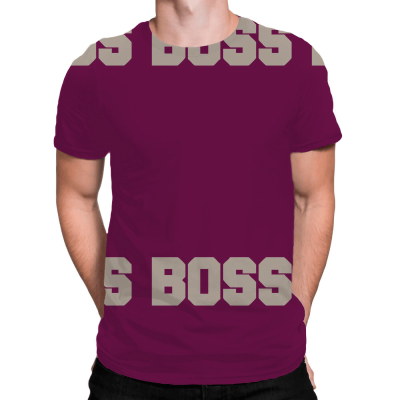 Boss Funny All Over Men's T-shirt | Artistshot