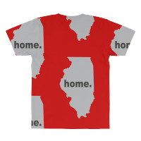 Illinois Home All Over Men's T-shirt | Artistshot