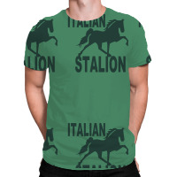 Italian Stallion All Over Men's T-shirt | Artistshot