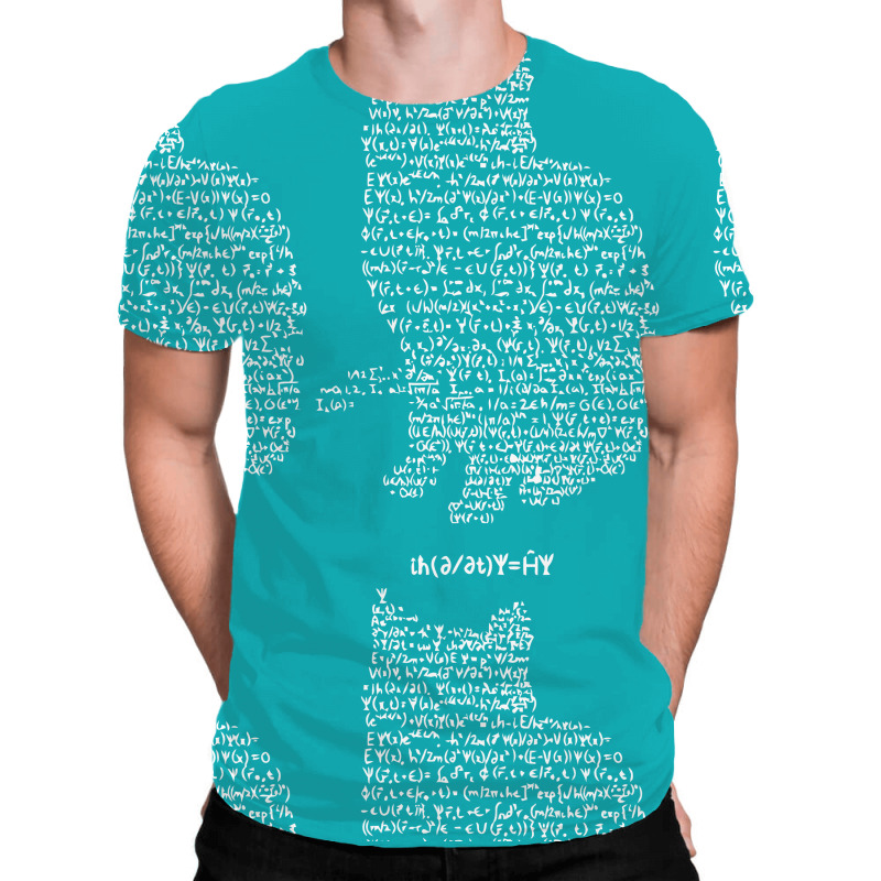 Schrödinger’s Equation All Over Men's T-shirt | Artistshot