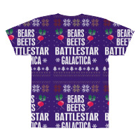 Bears Beets Battlestar Galactica All Over Men's T-shirt | Artistshot