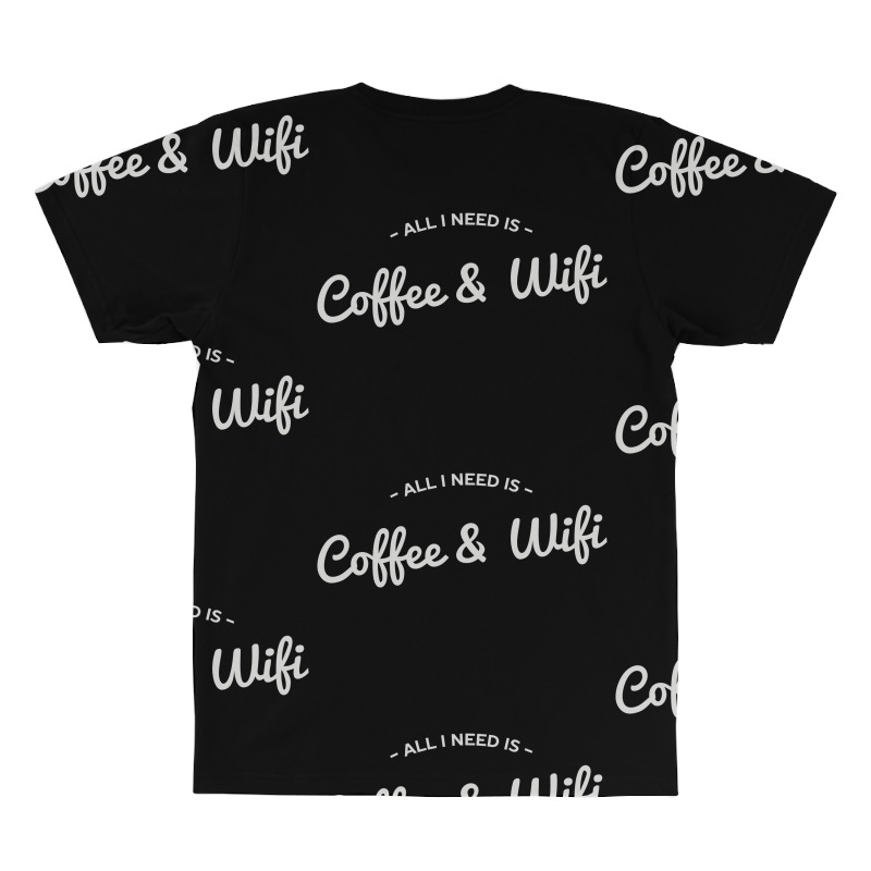 Coffee And Internet All Over Men's T-shirt | Artistshot
