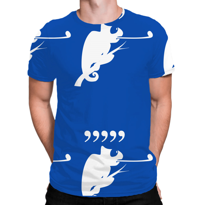Comma Chameleon All Over Men's T-shirt | Artistshot