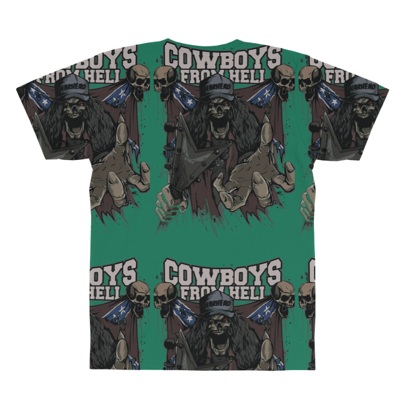 Cowboys From Hell All Over Men's T-shirt | Artistshot