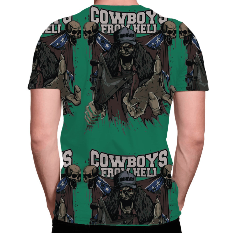 Cowboys From Hell All Over Men's T-shirt | Artistshot