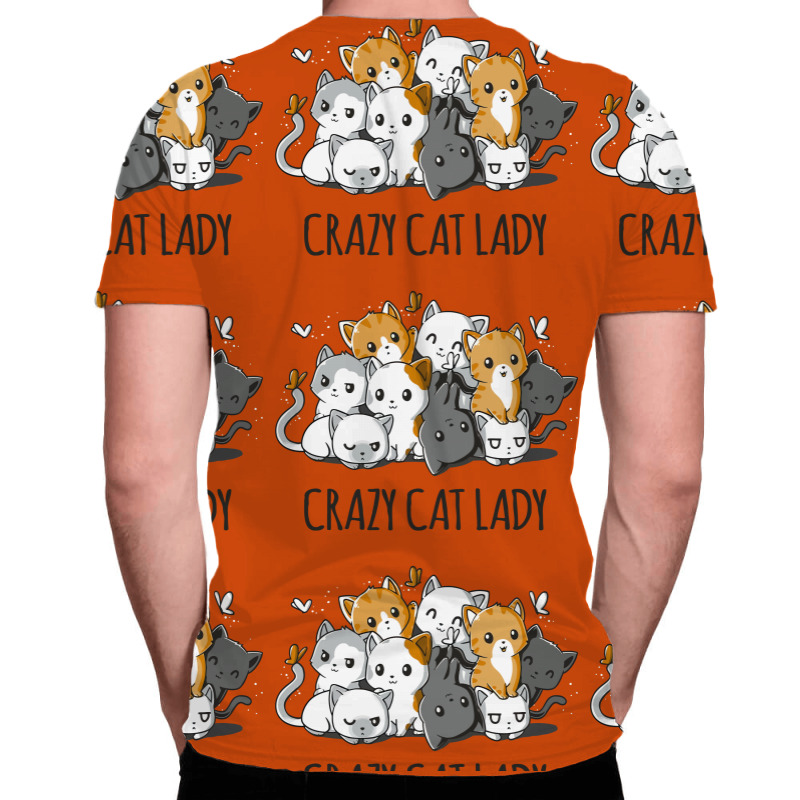 Crazy Cat Lady (4) All Over Men's T-shirt | Artistshot