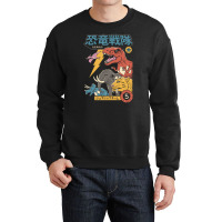 Dino Sentai Crewneck Sweatshirt | Artistshot